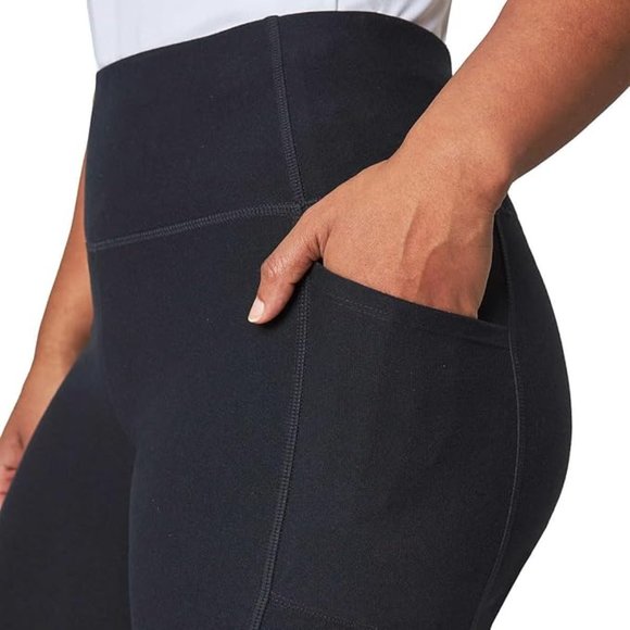 NWoT Mondetta Women's High Waisted Leggings Pants Black Size M $60 5C133 - Picture 3 of 4